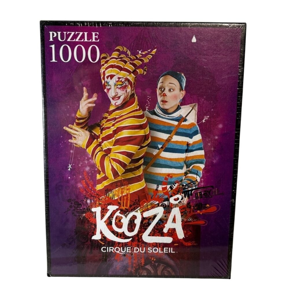 Cirque Du Soleil Kooza 1000-Piece Puzzle By Pierre Belvedere